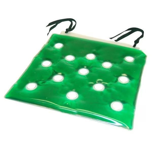 Skil-Care 751100 16 in. Gel-Lift Cushion with Safety Ties - Green, Skil-Care, Mfr#: 751100